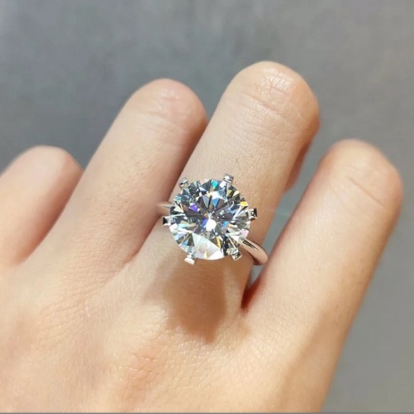 🔥2CT VVS Certified Round Brilliant Cut Moissanite Diamond Sparkling Loose Stone - Picture 3 of 14